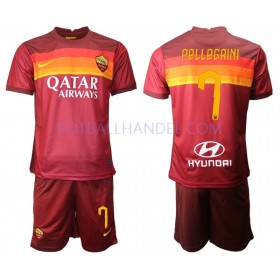 Barn Fotballdrakter AS Roma Lorenzo Pellegrini 7 Hjemme 2020-21 Kortermet